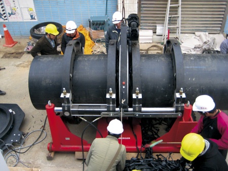 стыковая сварочная машина с гидравлическим приводом roweld p1200 b3