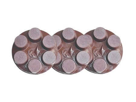 диск на керамической связке calibra для твёрдого бетона / 76 мм / зерно 50