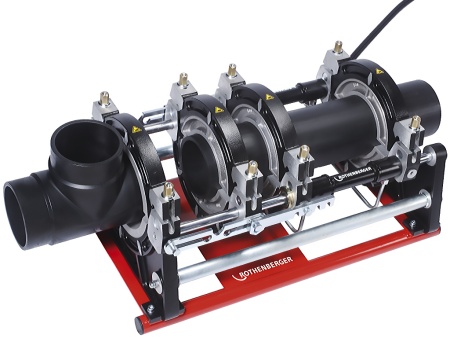 стыковая сварочная машина с гидравлическим приводом roweld p 160 b professional