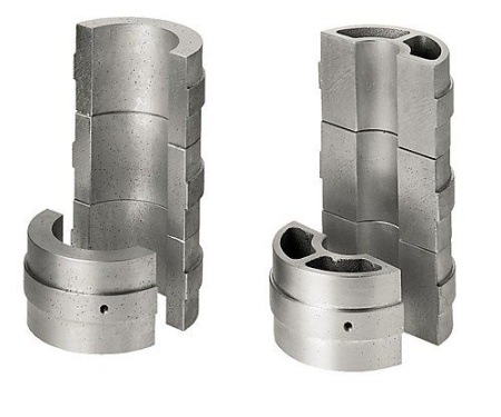 вкладыши редукционные 63 мм для roweld р110 широкие (4 шт)