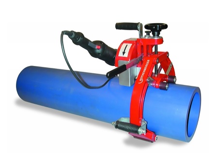 циркулярная пила rocut uks 160/355 (рокат uks 160/355) для пластиковых труб 160-355 мм