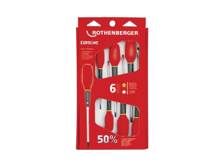 набор отверток euroline pozidriv (евролайн)