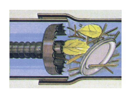 зубчатая спиральная насадка с муфтой 22 мм