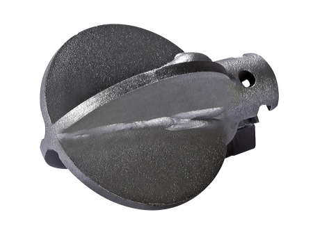 шарообразная фреза с муфтой 16 мм / диаметр насадки 25 мм (четырехгранная)