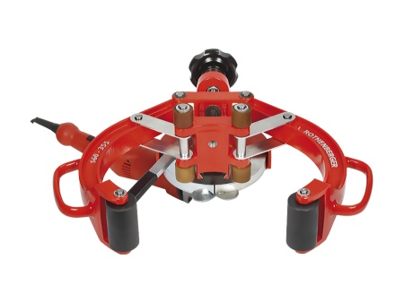 циркулярная пила rocut uks 160/355 (рокат uks 160/355) для пластиковых труб 160-355 мм