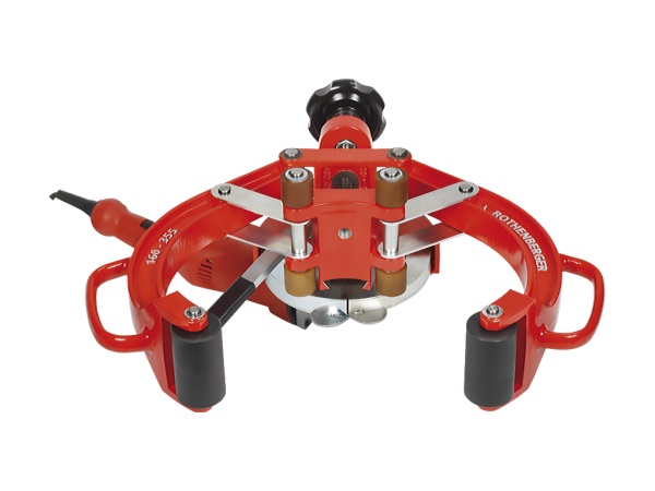 циркулярная пила rocut uks 160/355 (рокат uks 160/355) для пластиковых труб 160-355 мм