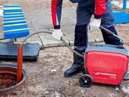 электромеханическая прочистная машина r 750