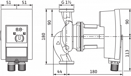 yonos maxo 25/0.5-7 pn10